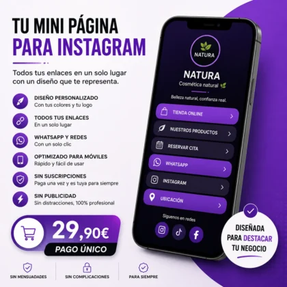 Mini-Página para Instagram